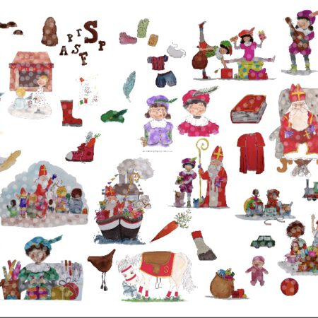 Praatplaat Sinterklaas alle woorden