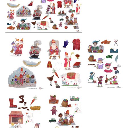 Complete set praatplaten Sinterklaas