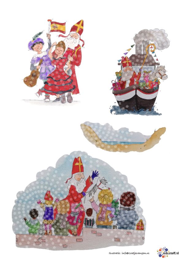 Praatplaat intocht Sinterklaas